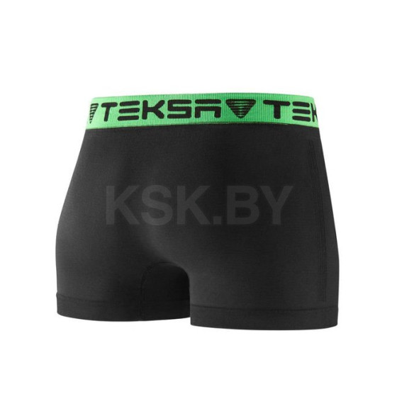 Трусы мужские МВХ 005 (короб.) TEKSA, р.L BLACK-LIGHT GREEN (МВХ 005 (короб.)) 