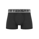 Трусы мужские МВХ 005 (короб.) TEKSA, р.XL BLACK-GREY (МВХ 005 (короб.)) 