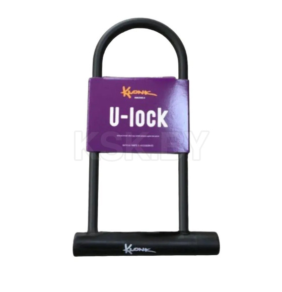 Замок велосипедный U-lock 180x245 мм (черный) KLONK (8723) 