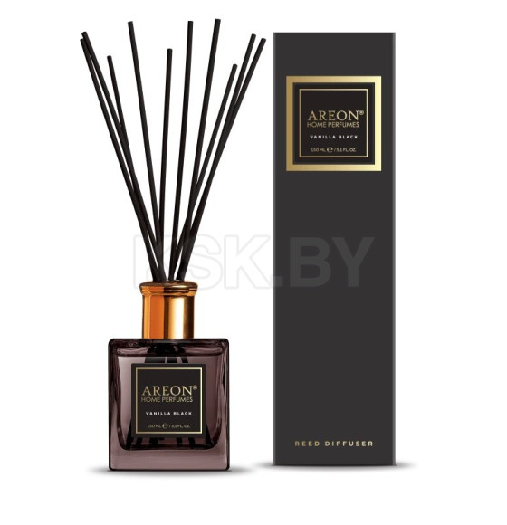 Аромат. возд.AREON HOME PERFUME STICKS PREMIUM Vanilla Black 150 мл (ARE-PSB03) 