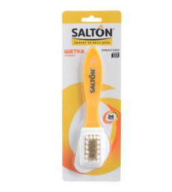 SALTON PROFESSIONAL Щетка тройная для изделий из замши и нубука