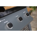 Гриль газовый Sahara 3 Burner Oak BBQ, дымчатый/дуб, Артикул: S350EW-ST (S350EW-ST) 