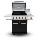 Гриль газовый Nexgrill Gourmet Plus 5B + SSB, черный 720-0830XA (720-0830XA) 