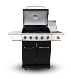 Гриль газовый Nexgrill Gourmet Plus 5B + SSB, черный 720-0830XA