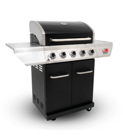 Гриль газовый Nexgrill Gourmet Plus 5B + SSB, черный 720-0830XA