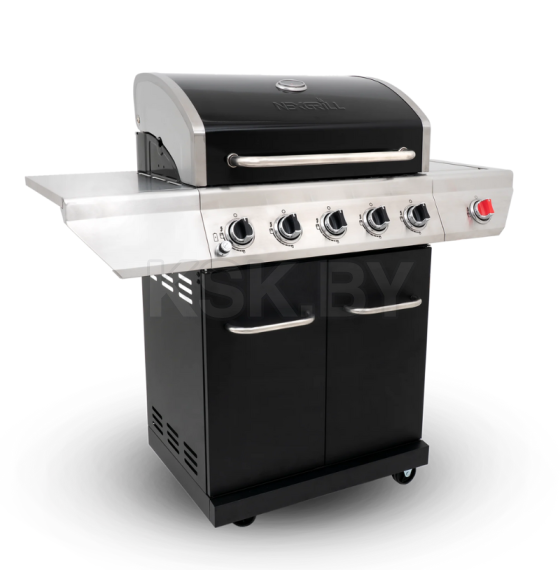 Гриль газовый Nexgrill Gourmet Plus 5B + SSB, черный 720-0830XA (720-0830XA) 