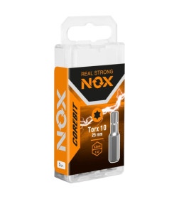 Бита TORX TX10х25 мм С6,3 (5 шт.) NOX COREBIT 332310-5B