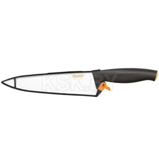 Нож поварской большой 20 см с футляром Functional Form Fiskars (1014197) 