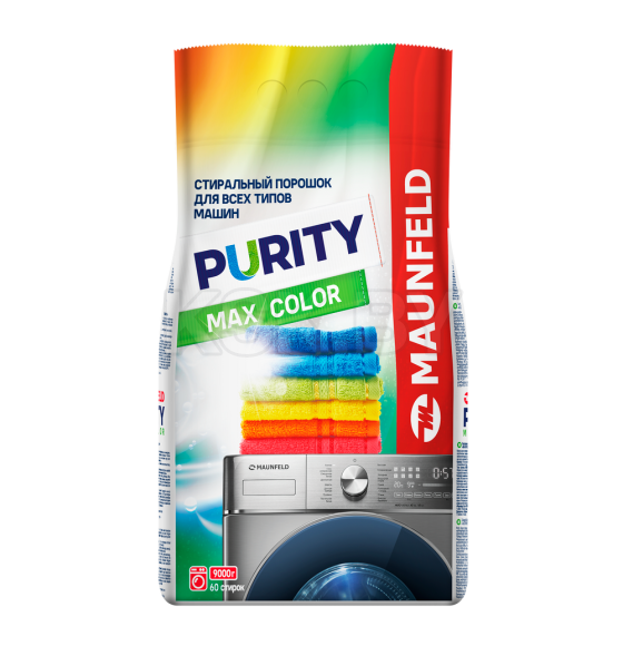 Стиральный порошок Maunfeld Purity Max Color Automat 9000г MWP9000CA (MWP9000CA) 