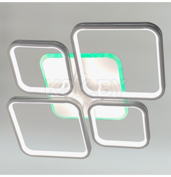 Светильник D18057B/4 112Вт+8Вт белый RGB (D18057B/4) 