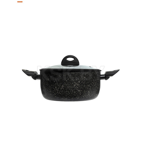 Кастрюля d240 с крышкой (4,2 л) HB-026 Hi-Black Scovo (HB-026)