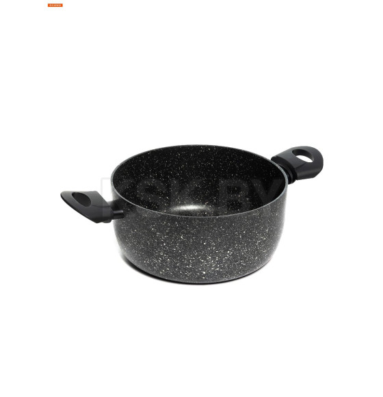 Кастрюля d240 с крышкой (4,2 л) HB-026 Hi-Black Scovo (HB-026)