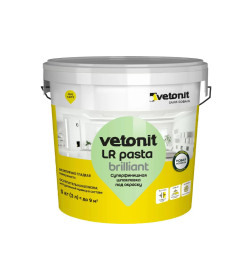 Шпатлевка полимерная Weber.vetonit LR pasta briliant, 5кг