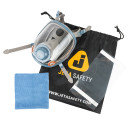 Маска полнолицевая без фильтра 6950 Jeta Safety с покрытием линзы ChemShield, р-р L (в комплекте салфетка из микрофибры, р-р L, не (6950-L(mf)) 