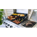 Гриль газовый Nexgrill Gourmet Plus 5B + SSB (черный) 720-0830XA (720-0830XA) 