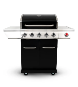 Гриль газовый Nexgrill Gourmet Plus 5B + SSB (черный) 720-0830XA