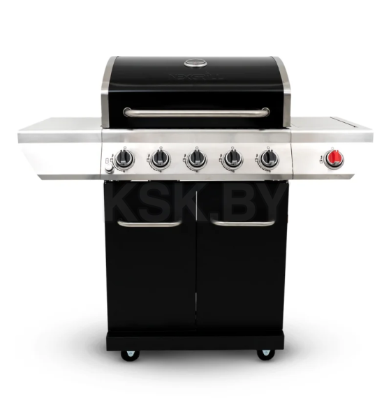 Гриль газовый Nexgrill Gourmet Plus 5B + SSB (черный) 720-0830XA (720-0830XA) 