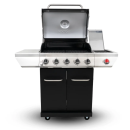 Гриль газовый Nexgrill Gourmet Plus 5B + SSB (черный) 720-0830XA (720-0830XA) 