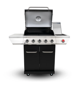 Гриль газовый Nexgrill Gourmet Plus 5B + SSB (черный) 720-0830XA
