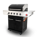 Гриль газовый Nexgrill Gourmet Plus 5B + SSB (черный) 720-0830XA (720-0830XA) 