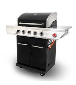 Гриль газовый Nexgrill Gourmet Plus 5B + SSB (черный) 720-0830XA