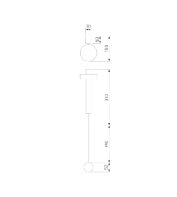 Светильник настенный светодиодный Orco LED с диммером 40112/LED графит