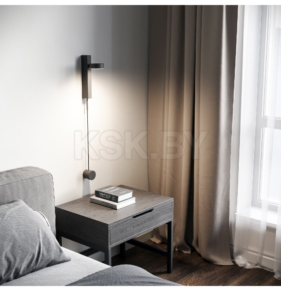 Светильник настенный светодиодный Orco LED с диммером 40112/LED графит (a066404) 