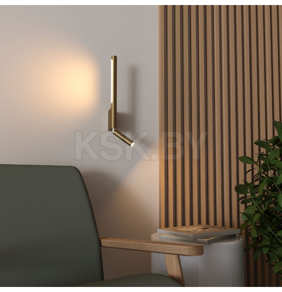 Светильник настенный светодиодный Sarca LED 3000K 40111/LED латунь (a066400) 