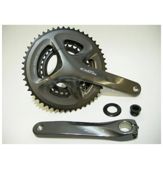 Система шатунов SHIMANO Claris R2030 (170 мм, 8 скоростей, с защитой, 50/39/30T) (8798) 