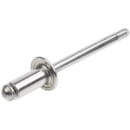 Заклепка вытяжная 4.0х6 мм нерж.сталь (А2), DIN 7337 (50 шт в зип-локе) STARFIX (SMZ1-49105-50) 