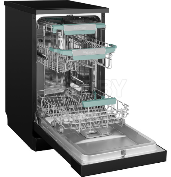 Посудомоечная машина Weissgauff DW 4539 Inverter Touch AutoOpen Black (DW4539InverterTouchAutoOpenBlack) 