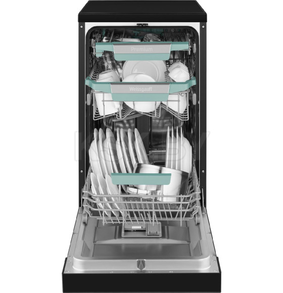 Посудомоечная машина Weissgauff DW 4539 Inverter Touch AutoOpen Black (DW4539InverterTouchAutoOpenBlack) 