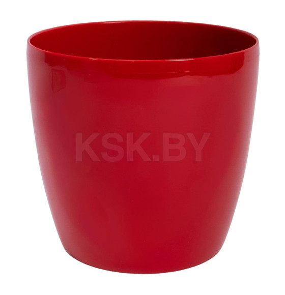 Горшок цветочный диаметр 14 см цвет красный Stars saksija BigPlast (30658) 