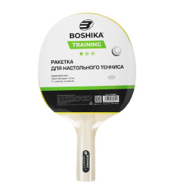 Ракетка для настольного тенниса BOSHIKA Training 1*  5418084                     