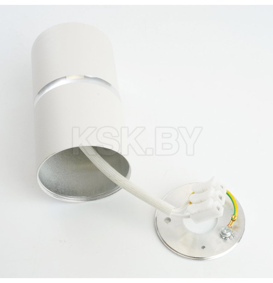 Светильник накладной GU10 MR16 ML186 белый хром Barrel ZEN Feron (48640) 