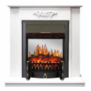 Каминокомплект Смолком LUMSDEN STD-ASP c Real Flame FOBOS-S LUX BL LT Бьянко белый (LUMSTFOLUBLLTБб) 