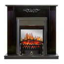Каминокомплект Смолком LUMSDEN STD-ASP c Real Flame FOBOS-S LUX BL LT Темный орех (LUMSTFOLUBLLTТо) 