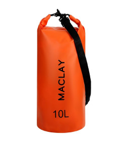 Гермомешок туристический Maclay 10L, 500D, цвет оранжевый   9383449