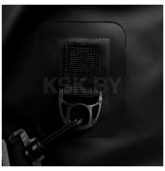 Гермомешок туристический Maclay 60L, 500D, цвет черный   9383455 (9383455) 