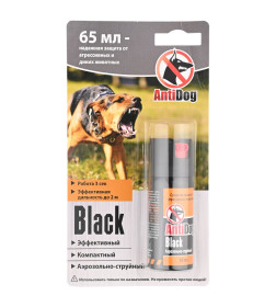 Отпугиватель собак "AntiDog Black" 65мл 7053679