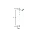 Стойка для душа GOTA ROCIO G99029  (99029-GOTA) 