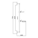 Стойка для душа GOTA ROCIO G99023  (99023-GOTA) 