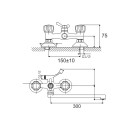 Смеситель для ванны GOTA ROCIO Orio G344810   (344810-GOTA) 