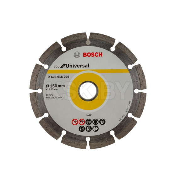 Диск алмазный 150х22 мм ECO UNIVERSAL BOSCH 2608615042 (2608615042) 