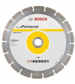 Диск алмазный 230х22 мм ECO UNIVERSAL BOSCH 2608615044