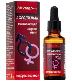 Аромакомпозиция эфирных масел "АФРОДИЗИАК" водорастворимая, 30 мл AROMA'Saules