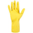 Перчатки К50 Щ50 латексн. защитные промышлен., р-р 7/S, желтые, JetaSafety (Защитные промышл. перчатки из латекса. Желтые Р-р: S,  (JL711-07-S) 