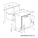 Посудомоечная машина MAUNFELD MLP-12I Light Beam (КА-00023191) 