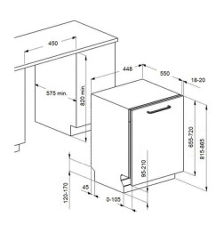 Посудомоечная машина MAUNFELD MLP-083D Light Beam