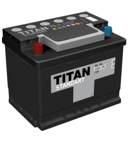 Аккумулятор TITAN STANDART 6СТ-75.1 VL L+